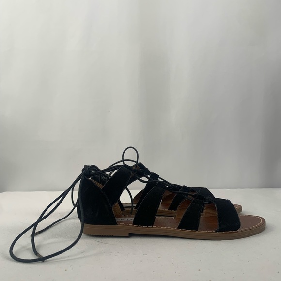 Steve Madden Gabriela Gladiator Sandals in Black Size‎ 6.5 - Picture 3 of 8